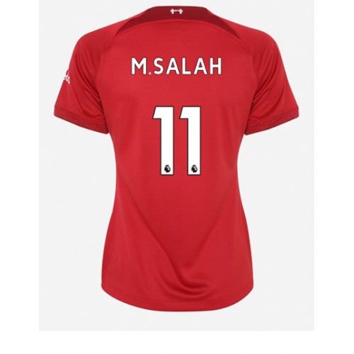 Fotbalové Dres Liverpool Mohamed Salah #11 Dámské Domácí 2022-23 Krátký Rukáv